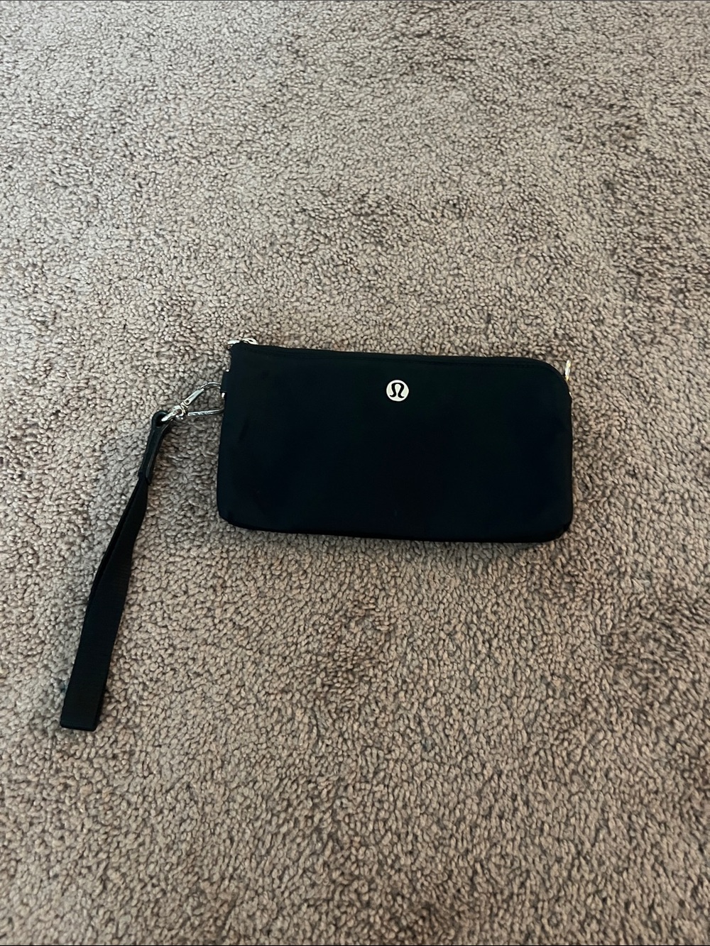 Black Lululemon wristlet